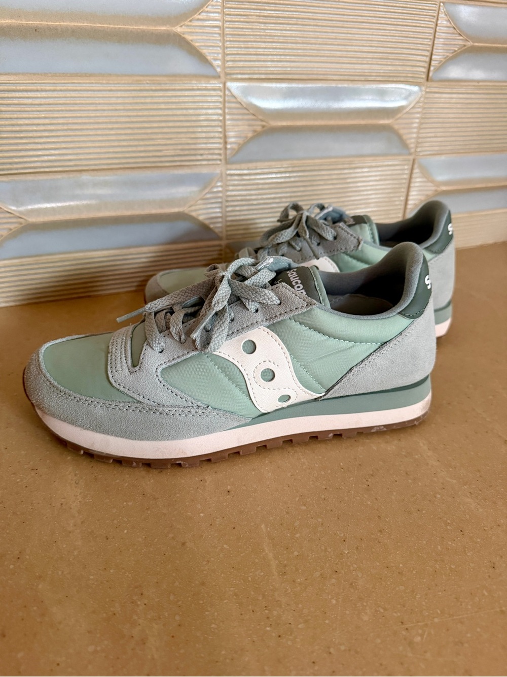 Saucony Jazz Women's Mint Green Original Sneaker 8.5